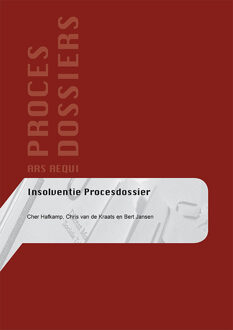 Procesdossier Insolventie -  Bert Jansen (ISBN: 9789493333079)