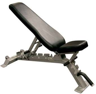 ProClubline Adjustable Bench SFID325 Grijs Zwart