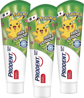 Prodent Kids - Tandpasta Pokémon - 6+ jaar - 3x75ml - Voordeelverpakking