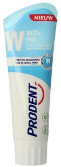 Prodent Tandpasta wit + fris 75ml