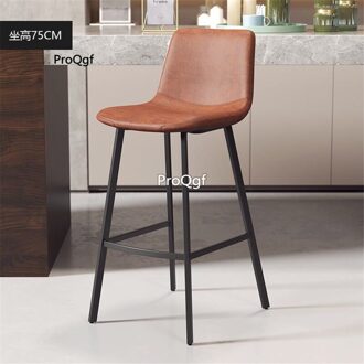 Prodgf 1 Set Bar Koffie Gebruik Seat Hoogte 75Cm Eetkamerstoel 61