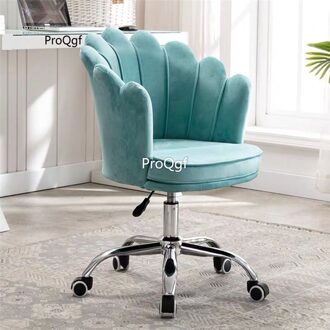 Prodgf 1 Set Kroon Prinses Serie Swivel Turn Rond Computer Stoel 2