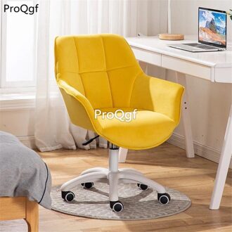 Prodgf 1 Set Serie Turn Rond Bureaustoel Met Wit Been 12