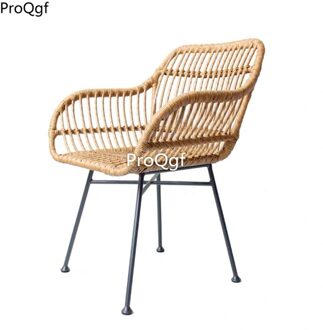 Prodgf 1Pcs Een Set Ins Minshuku Rotan Stoel (Geen Kussen)