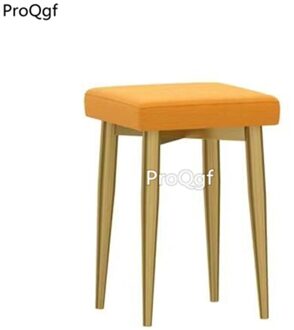 Prodgf 1Pcs Een Set Nordic Thee Winkel 46*29Cm Kruk Goud Been 23