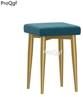 Prodgf 1Pcs Een Set Nordic Thee Winkel 46*29Cm Kruk Goud Been 27