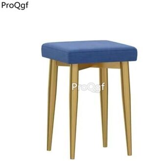 Prodgf 1Pcs Een Set Nordic Thee Winkel 46*29Cm Kruk Goud Been 3