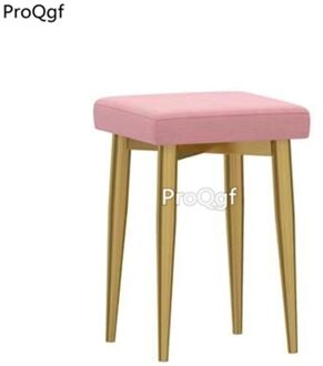 Prodgf 1Pcs Een Set Nordic Thee Winkel 46*29Cm Kruk Goud Been