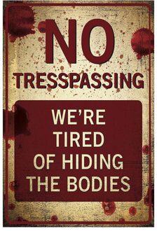 Producten Verboden Toegang Retro Metalen Teken Vlag Plaque Bar Club Cafe Garage Wall Decor Art Accessoires Tool thuis #30