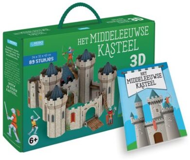 Productions 3D-puzzel Het middeleeuwse kasteel 89 stukjes