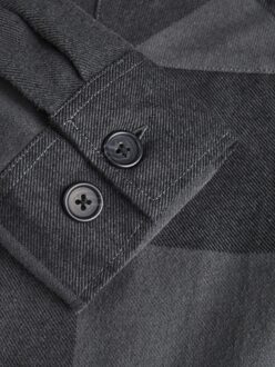 Produkt Overhemden Dean Check Overshirt Grijs - S