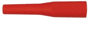 Proel 40GMS300RD jack plug cap jack plug cap, pvc 7,5mm, rood (voor proel nr. s300-s305rd)