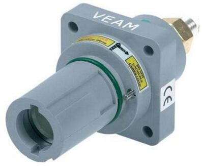 Proel PF-P3 powerlock chassispart, female, black 3e fase litton-veam