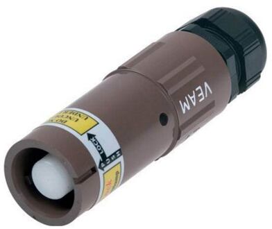 Proel PM-V1 powerlock cable section, male, brown 1e fase litton-veam