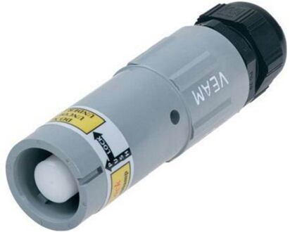 Proel PM-V3 powerlock cable section, male, black 3e fase litton-veam