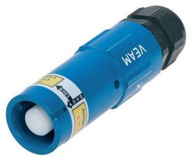 Proel PM-VN powerlock cable section, male, blue nulfase litton-veam
