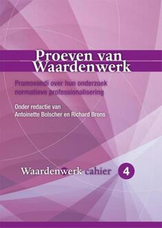 Proeven Van Waardenwerk - Cahiers Waardenwerk