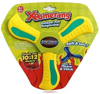 Profesional Boomerang Kinderen Speelgoed Volwassen-Kids Interactieve Grappig Outdoor Speelgoed Vroege Onderwijs Puzzel Decompressie 03 geel