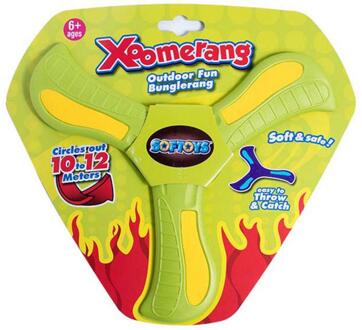 Profesional Boomerang Kinderen Speelgoed Volwassen-Kids Interactieve Grappig Outdoor Speelgoed Vroege Onderwijs Puzzel Decompressie 04 groen