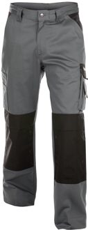 Profesional Workwear Werkbroek Met Kniezakken - Boston Cementgrijs/zwart - Mt 54