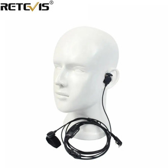 Professional 2Pin Ear Bone Earpiece 2-in-1 Speaker/Mic Finger PTT For Kenwood Retevis H-777 RT3 For Baofeng UV 5R UV82 C9047A