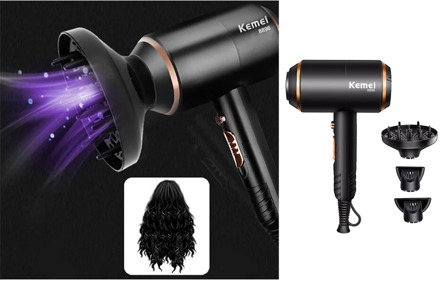 Professional 4000W Ionic Hair Dryer Hair Blower with Concentrator Diffuser