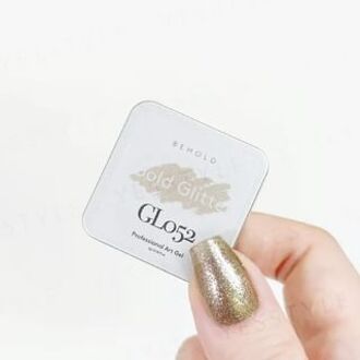 Professional Art Gel GL052 Gold Glitter 5ml