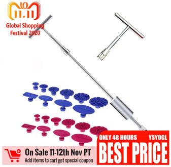 Professional Car Repair Kit Removal Paintless Dent Repairing Tool Straightening Dents Cross Puller Set