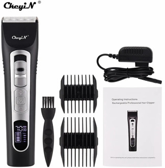 Professional Electric Hair Clipper For Men Rechargeable Shaver Hair Cutter Digital Trimmer Barber Powerful Hair Styling Machine