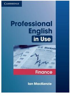 Professional English in Use: Finance book with answers