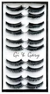 Professional Eyelashes Dark Angel J03 10 pairs