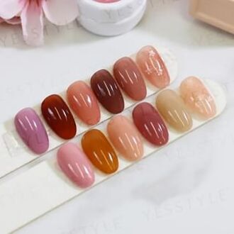Professional Gel Polish Thermo Color Changing Collection BH197 Jelly Red/Amber - 10ml