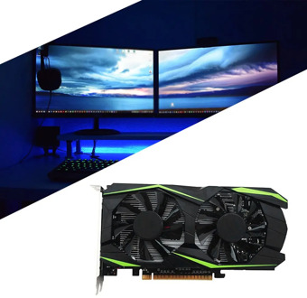 Professional GTX1050TI 2GB DDR5 Graphics Card Green 128Bit HDMI DVI VGA GPU Game Video Card For NVIDIA PC Gaming