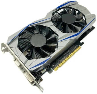 Professional GTX1050TI 2GB DDR5 Graphics Card Silver blue 128Bit HDMI DVI VGA GPU Game Video Card For NVIDIA PC Gaming