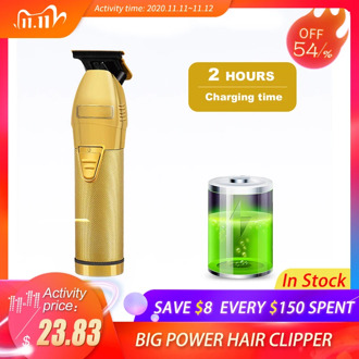 Professional Hair Clipper Beard Barber Rechargeable Electric Hair Trimmer For Men Hair Cutting Machine revised to andis blade