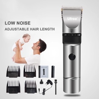 Professional Hair Clipper Lithium Battery Titanium Ceramic Blade Rechargeable Hair Trimmer Hair Cutting Machine Style Tools