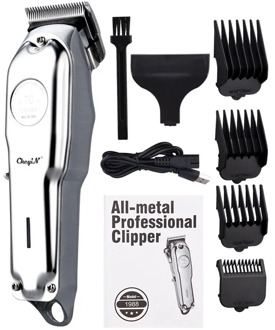 Professional Hair Clipper Men Rechargeable Powerful Hair Trimmer Haircut Cordless Electric Hair Cutting Machine Adult Kid Cutter