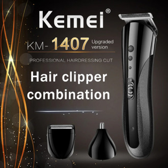 Professional Hair Clippers Barber Haircut Sculpture Cutter Rechargeable Razor Shave Beard Nose Ear Shaver Hair Trimmer for Men