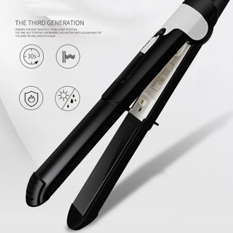 Professional Hair Straightener Curler Hair Flat Iron Negative Ion Infrared Hair Straightener Curling Iron Corrugation