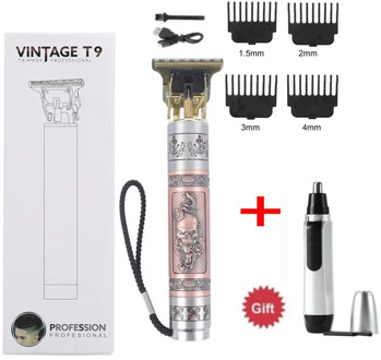 Professional Hair Trimmer for Men Electric Hair Clippers Barber Haircut Rechargeable Shaver Razor Beard Nose Hair Trimmers mower