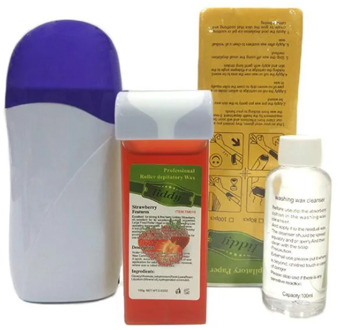 Professional Hair Waxing Set Hot Wax Warmer Heater Wax Cartridge Machine Hair Removal Kit