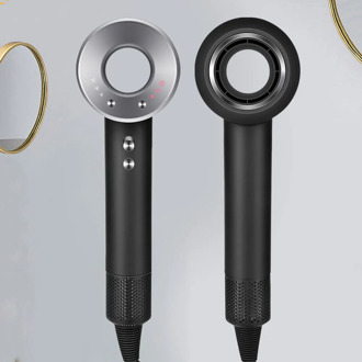 Professional leafless blow hair dryer Anion strong wind smooth fast drying salon portable household no leaf barber hairdryer