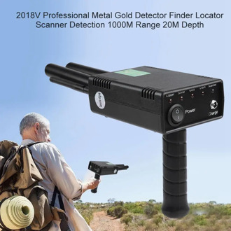 Professional Metal Gold Detector Finder Long Range Diamond Gold 1000M Range 20M Depth 100-240V EU Plug Underground Detector