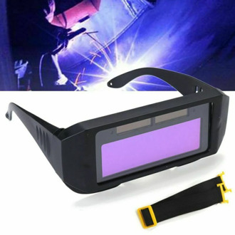Professional Metal Iron Welding Goggle LCD Car Solar Darkening Welding Goggles Mask Glasses Helmet Eyes Spare Parts Instury