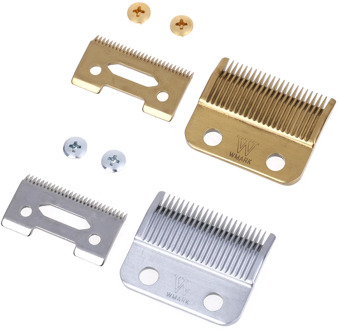 Professional Movable Blade Hair Clipper Blade High Carton Steel Clipper Accessories Golden For Choice Golden Screws