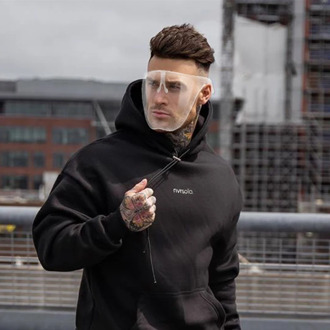 Professional protection Anti-spray full Face Shield of adult masks Protective Transparent Face Cover Outdoor Use anti fog mask