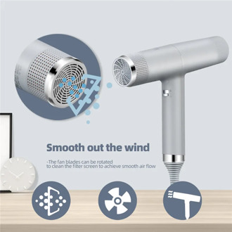 Professional Salon Hair Dryer Negative Ion Blower Hair Care Electric Hairdryer Hot Cold Wind Strong Power Memory Styling Tool 53