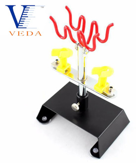 Professional Tools Airbrush Table Top Airbrush Holder Station Stand Holds Spray Gun 4 Airbrushes Swivel Tilt Set Accessories