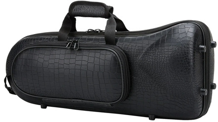 Professional Trumpet Bag Oxford with Soft Cotton Bag Hard Foam Case Lightweight Design for Brass Instrument