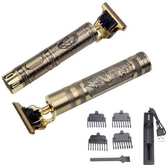 Professional USB Rechargeable Electric Hair Clipper Hair trimmer Barber Haircut Beard trimmer Men Hair Cutting Machine